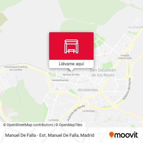 Mapa Manuel De Falla - Est. Manuel De Falla