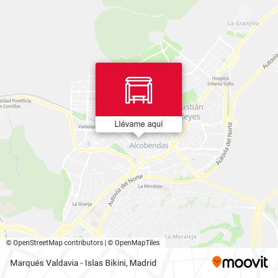 Mapa Marqués Valdavia - Islas Bikini
