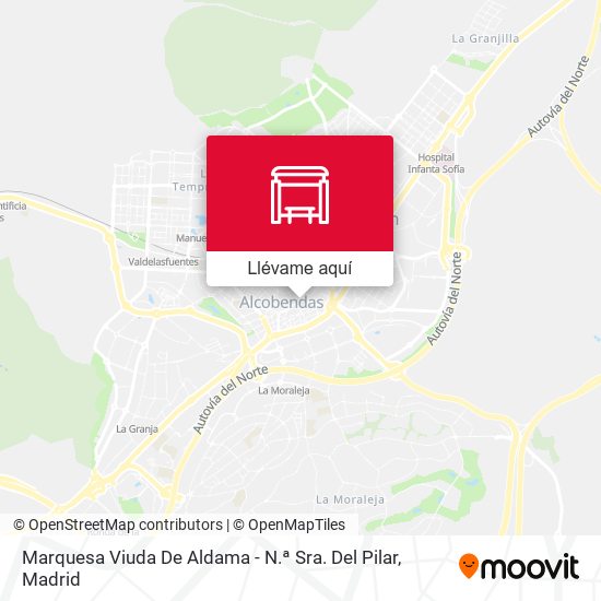 Mapa Marquesa Viuda De Aldama - Nª Sra. Del Pilar