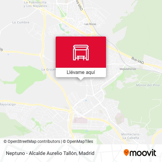 Mapa Neptuno - Alcalde Aurelio Tallón
