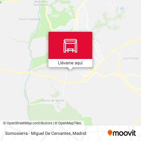 Mapa Somosierra - Miguel De Cervantes