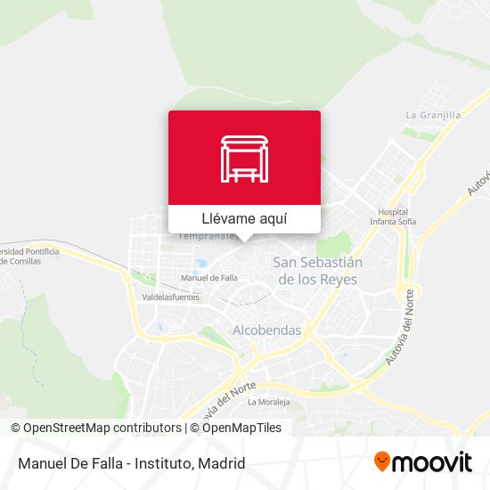 Mapa Manuel De Falla - Instituto