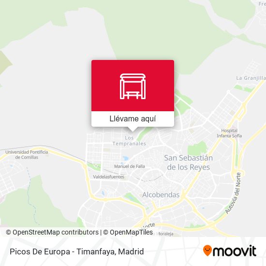 Mapa Picos De Europa - Timanfaya