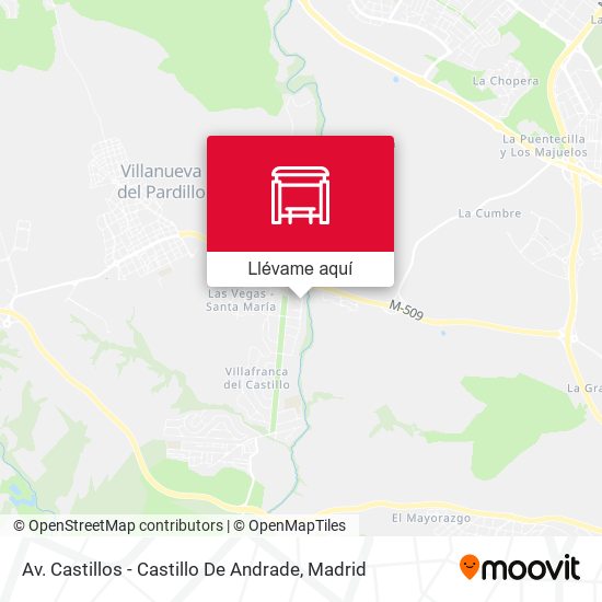Mapa Av. Castillos - Castillo De Andrade