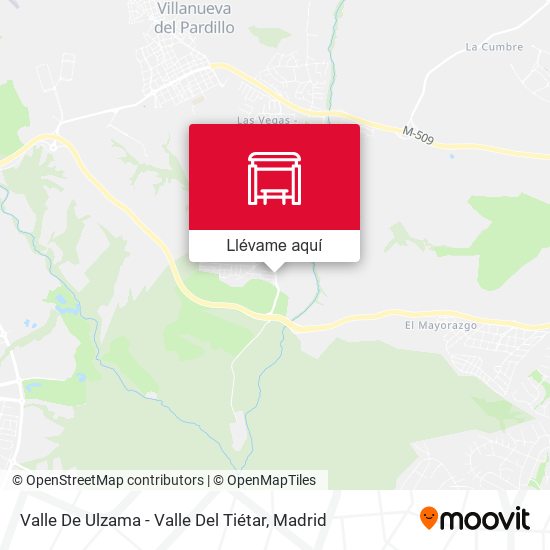 Mapa Valle De Ulzama - Valle Del Tiétar