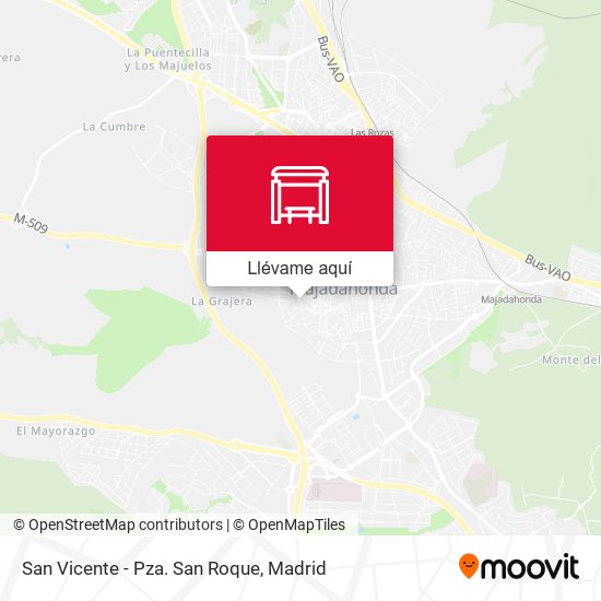 Mapa San Vicente - Pza. San Roque