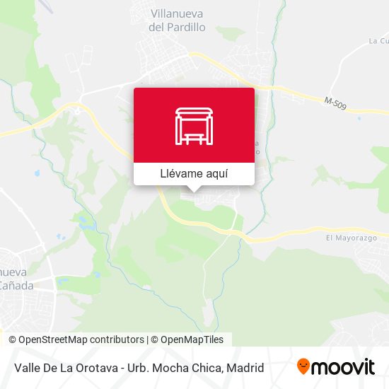 Mapa Valle De La Orotava - Urb. Mocha Chica
