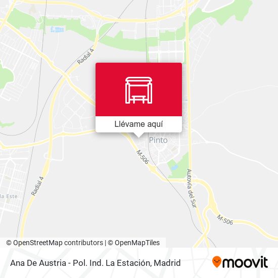 Mapa Ana De Austria - Pol. Ind. La Estación
