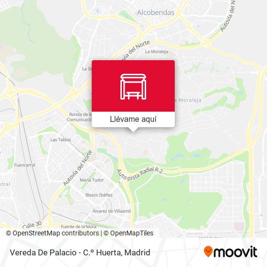 Mapa Vereda De Palacio - C.º Huerta