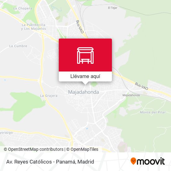 Mapa Av. Reyes Católicos - Panamá
