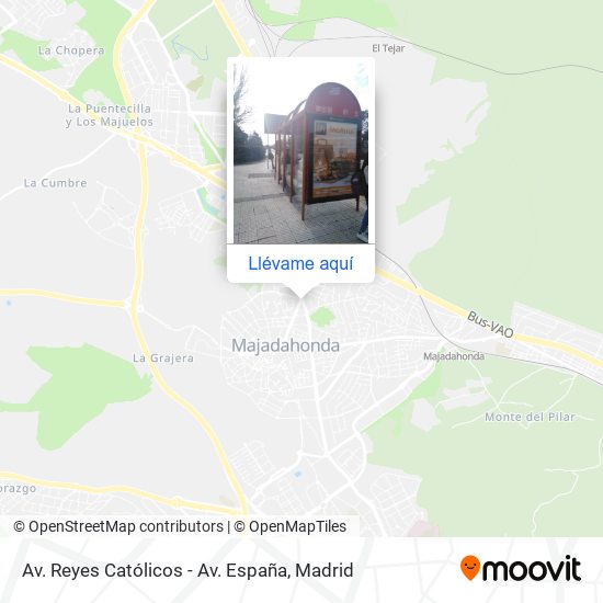 Mapa Av. Reyes Católicos - Av. España