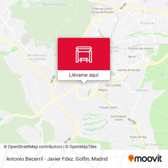 Mapa Antonio Becerril - Javier Fdez. Golfín