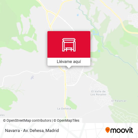 Mapa Navarra - Av. Dehesa