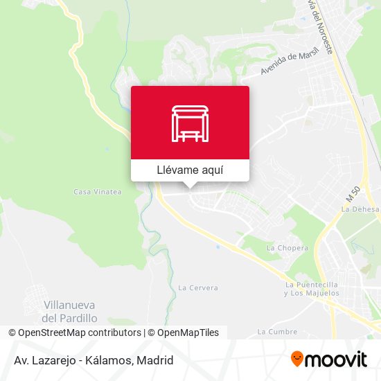 Mapa Av. Lazarejo - Kálamos