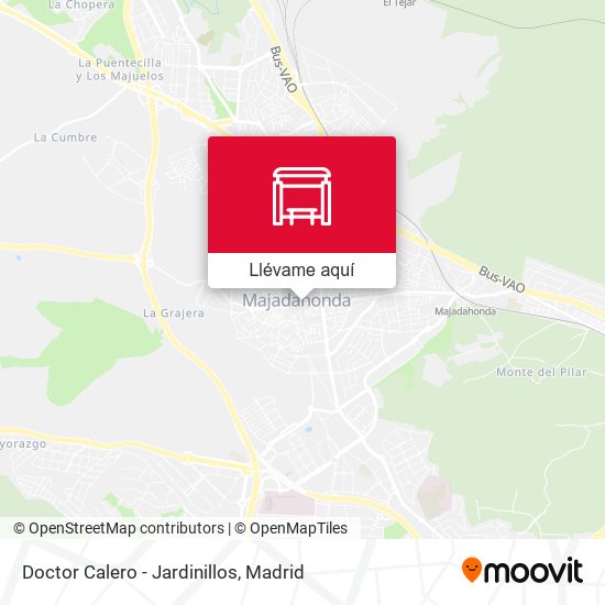 Mapa Doctor Calero - Jardinillos
