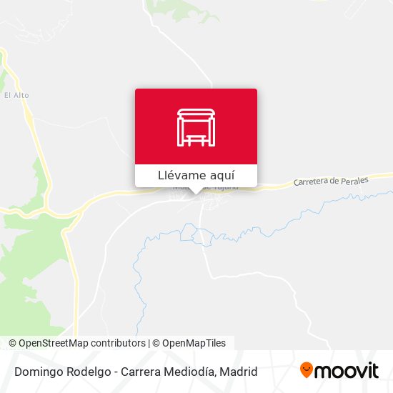 Mapa Domingo Rodelgo - Carrera Mediodía