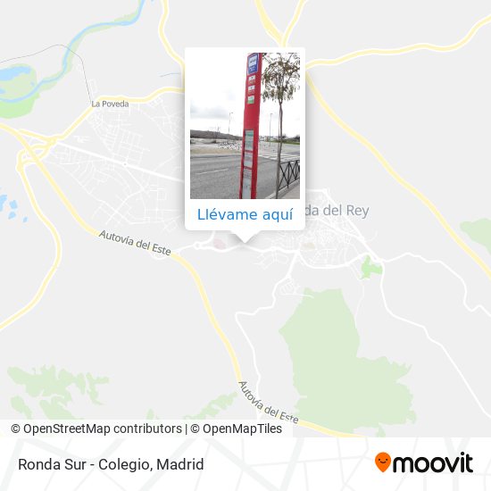 Mapa Ronda Sur - Colegio