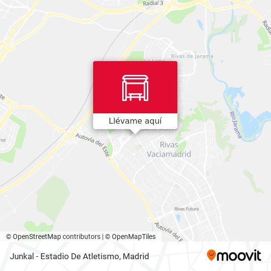 Mapa Junkal - Estadio De Atletismo