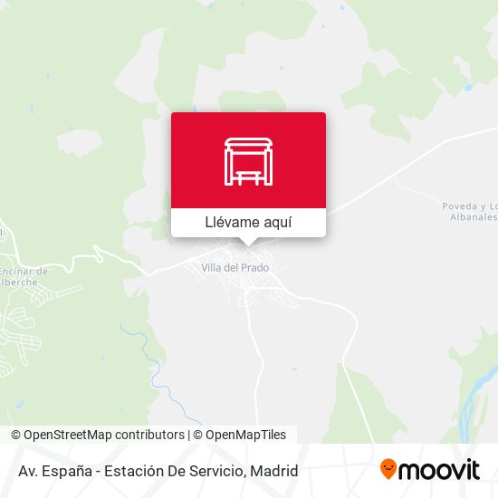 Mapa Av. España - Estación De Servicio