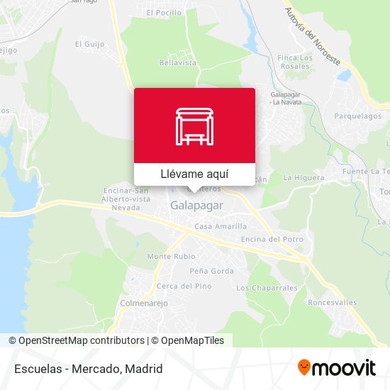 Mapa Escuelas - Mercado