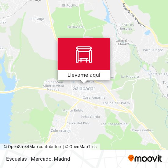 Mapa Escuelas - Mercado