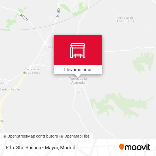 Mapa Rda. Sta. Susana - Mayor