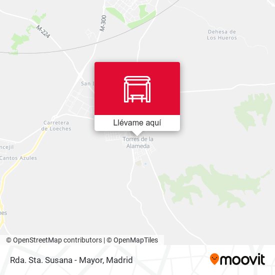 Mapa Rda. Sta. Susana - Mayor