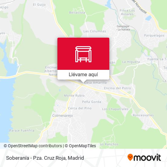 Mapa Soberanía - Pza. Cruz Roja