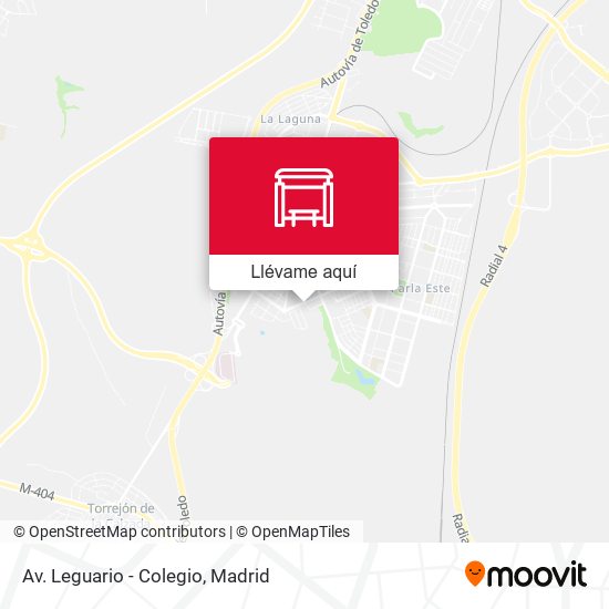 Mapa Av. Leguario - Colegio
