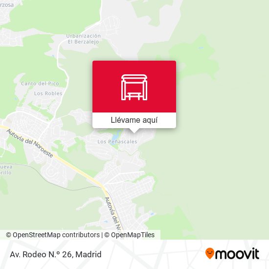Mapa Av. Rodeo N.º 26