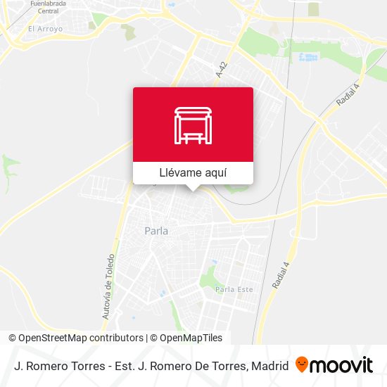 Mapa J. Romero Torres - Est. J. Romero De Torres