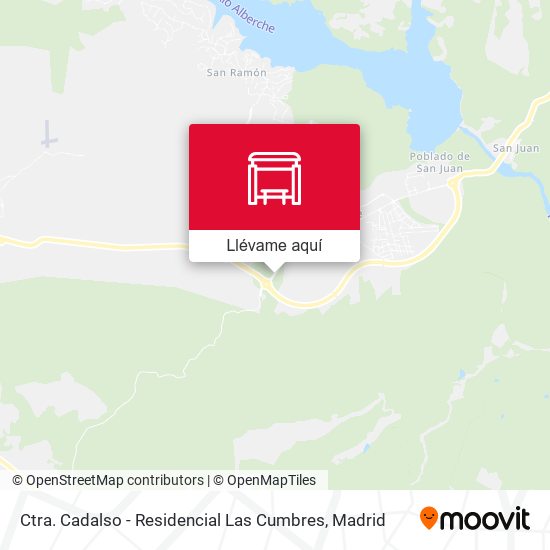 Mapa Ctra. Cadalso - Residencial Las Cumbres