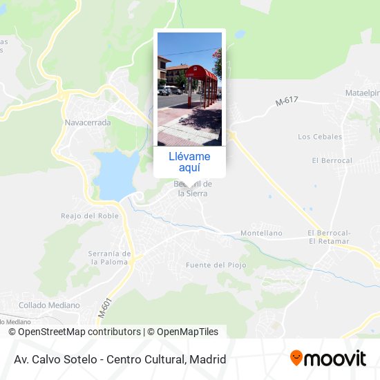 Mapa Av. Calvo Sotelo - Centro Cultural