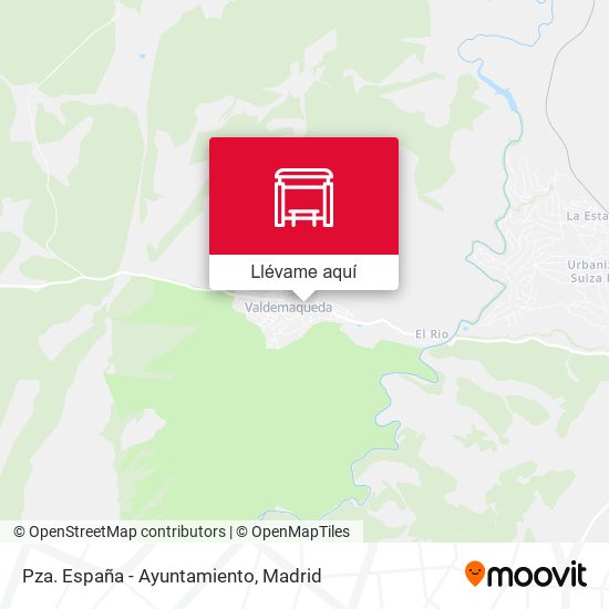 Mapa Pza. España - Ayuntamiento