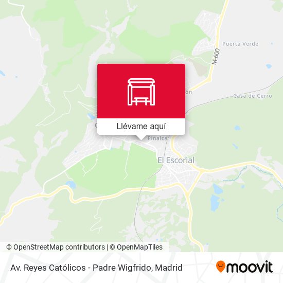 Mapa Av. Reyes Católicos - Padre Wigfrido