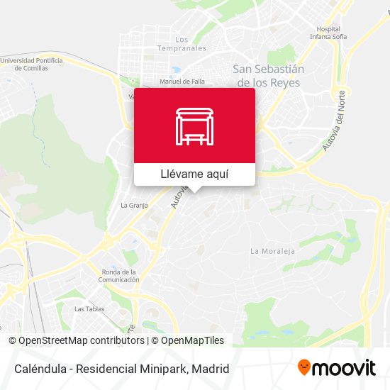 Mapa Caléndula - Residencial Minipark