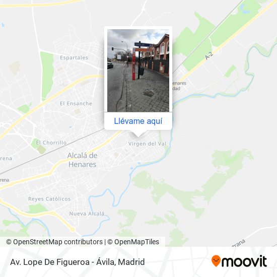 Mapa Av. Lope De Figueroa - Ávila
