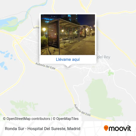 Mapa Ronda Sur - Hospital Del Sureste