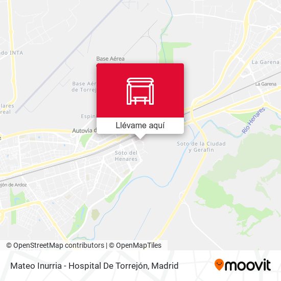 Mapa Mateo Inurria - Hospital De Torrejón