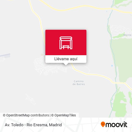 Mapa Av. Toledo - Rio Eresma