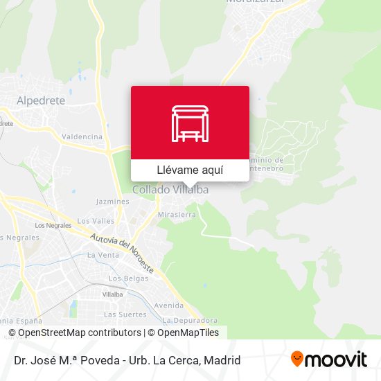 Mapa Dr. José M.ª Poveda - Urb. La Cerca