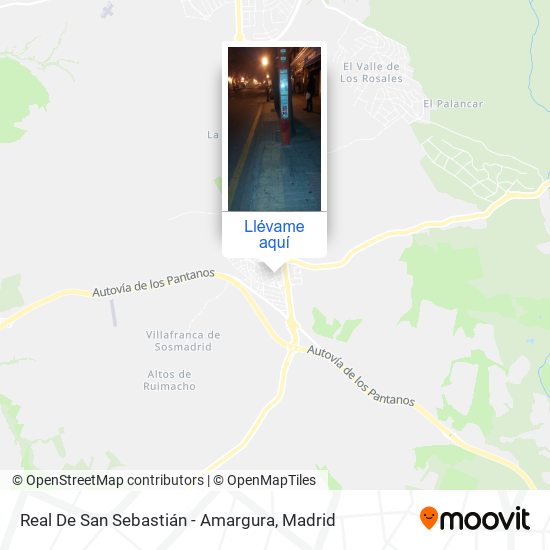 Mapa Real De San Sebastián - Amargura