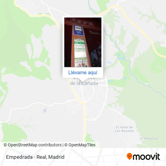 Mapa Empedrada - Real