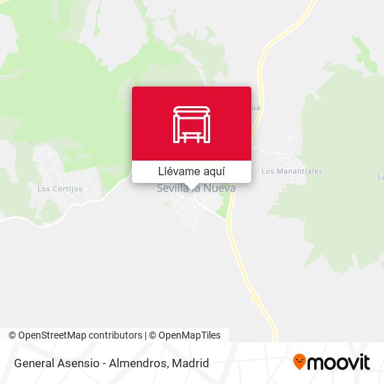 Mapa General Asensio - Almendros