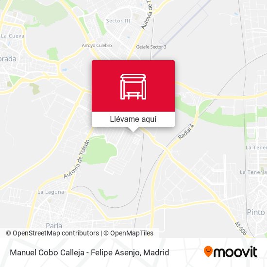 Mapa Manuel Cobo Calleja - Felipe Asenjo