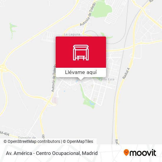 Mapa Av. América - Centro Ocupacional