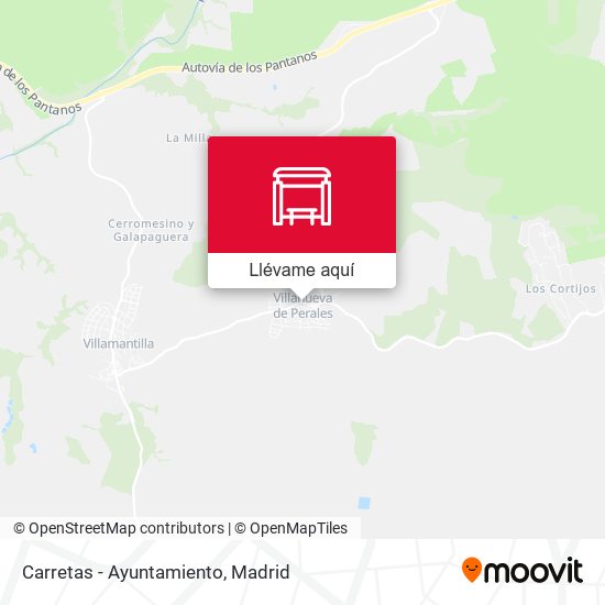 Mapa Carretas - Ayuntamiento