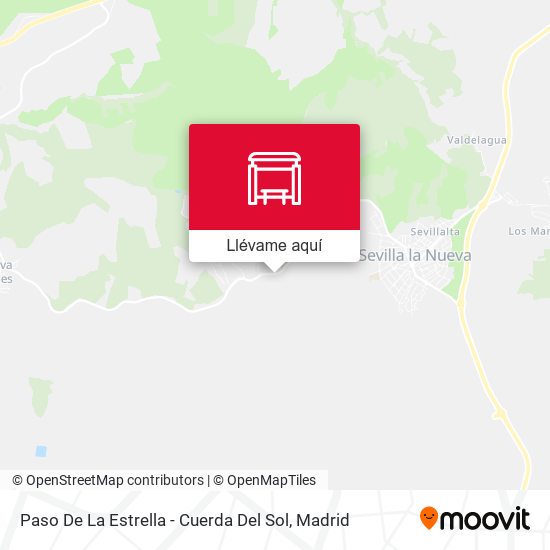 Mapa Paso De La Estrella - Cuerda Del Sol