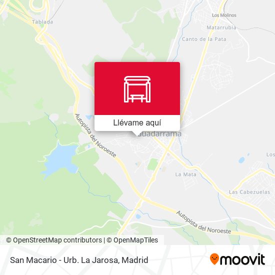 Mapa San Macario - Urb. La Jarosa