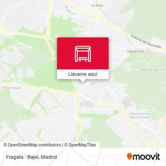 Mapa Fragata - Bajel